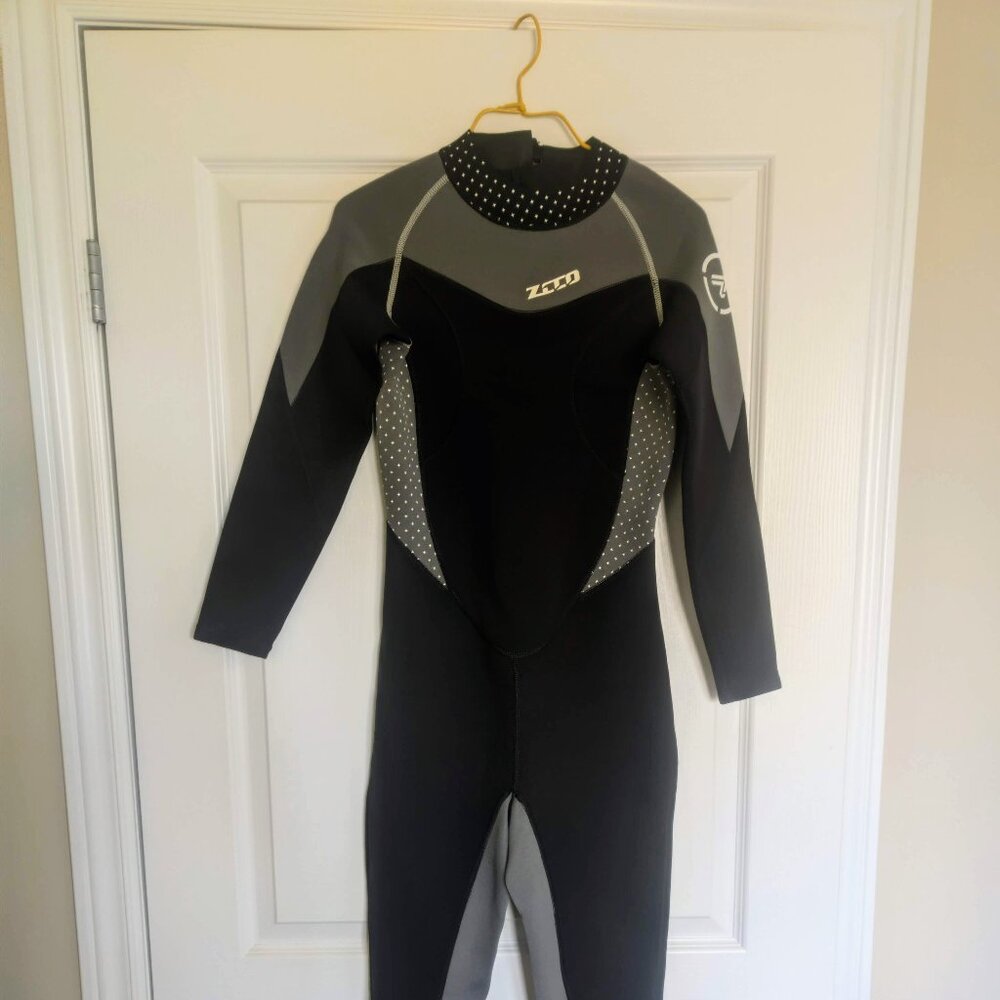 New ZCCO Women's Girl's Full Body Back Zip Neoprene Wetsuit